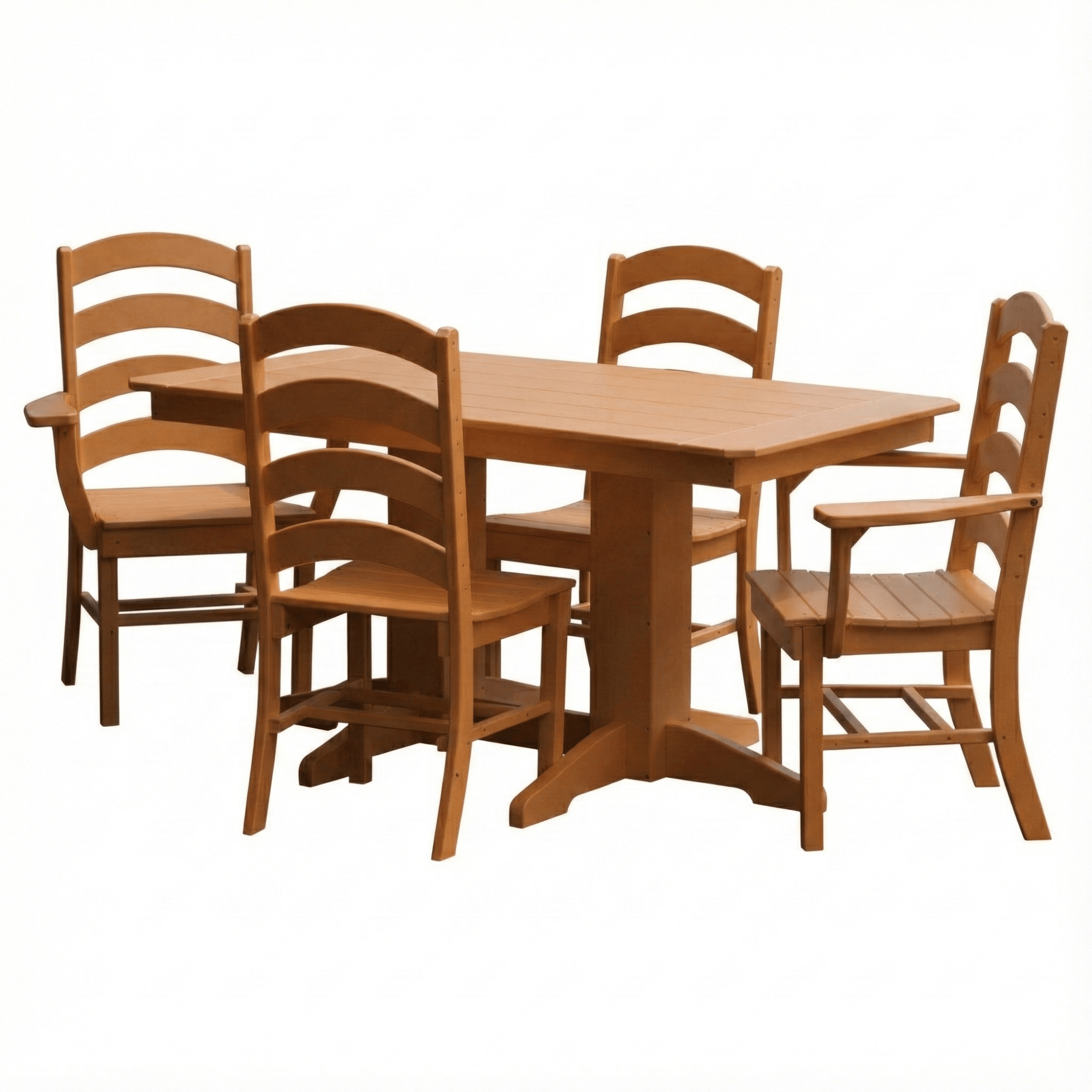 Keystone Amish Co. Josie 5-Foot Poly Outdoor Dining Set