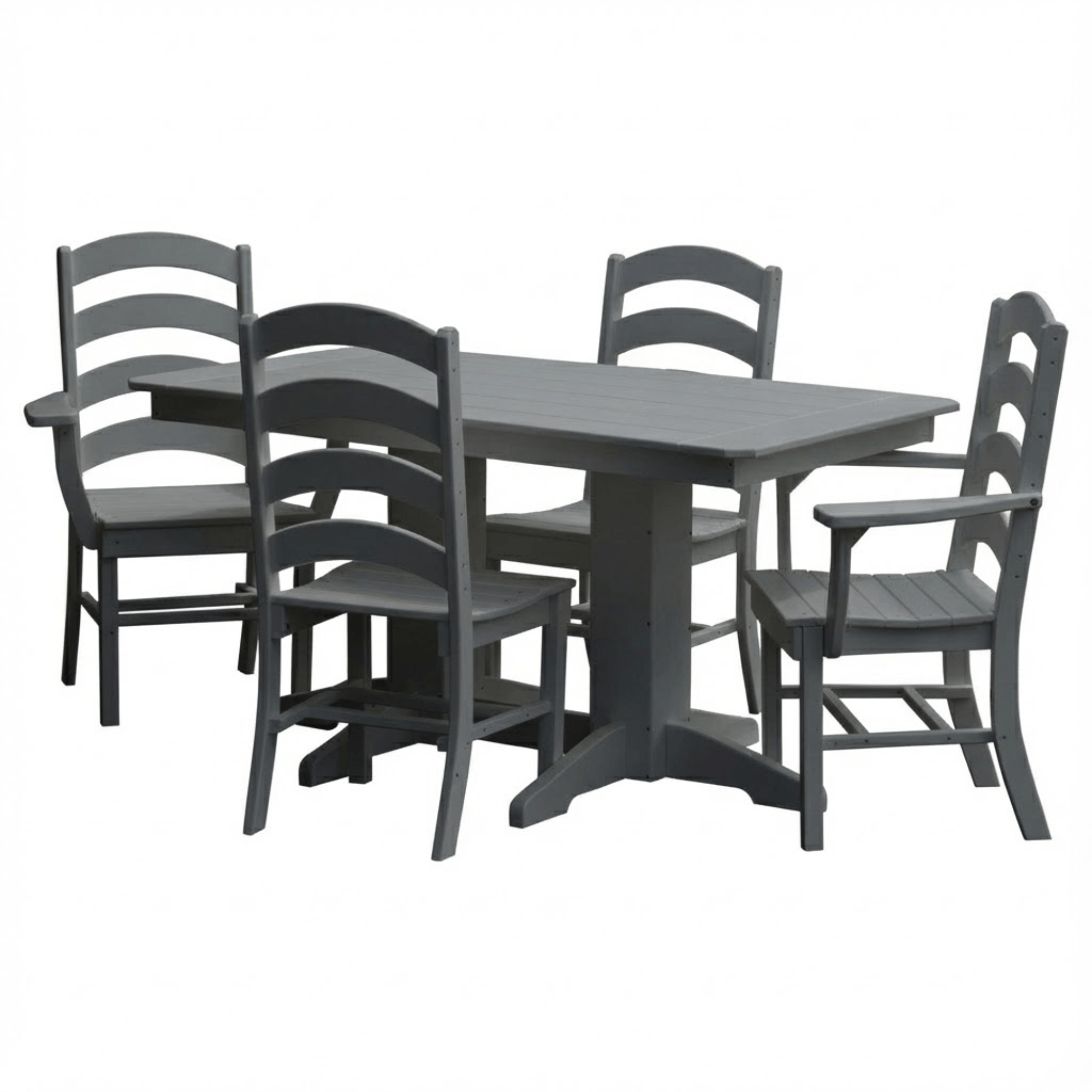 Keystone Amish Co. Josie 5-Foot Poly Outdoor Dining Set