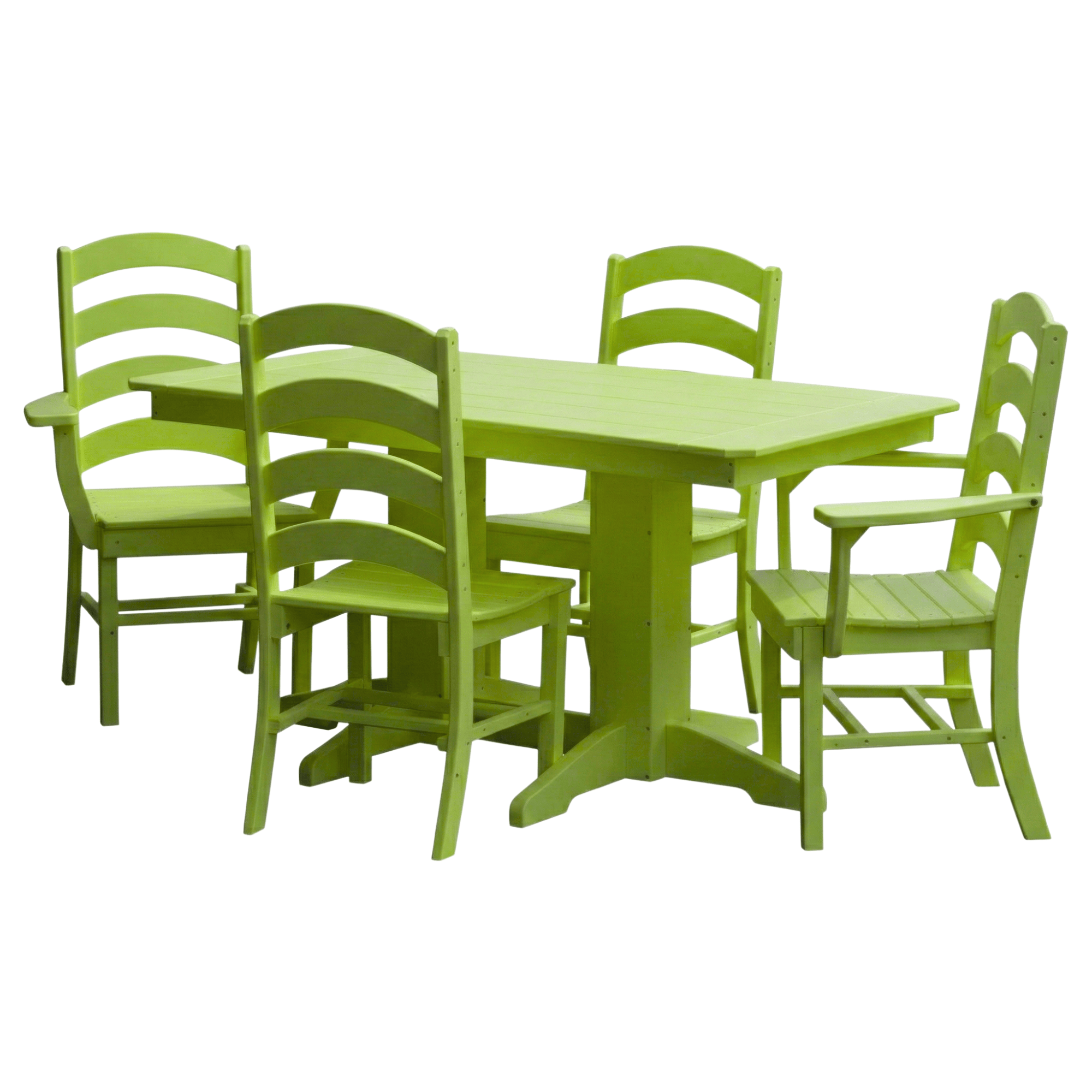 Keystone Amish Co. Josie 5-Foot Poly Outdoor Dining Set