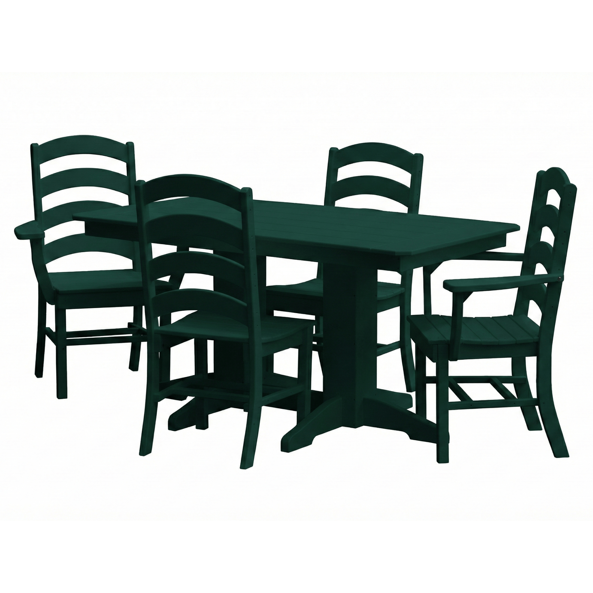 Keystone Amish Co. Josie 5-Foot Poly Outdoor Dining Set