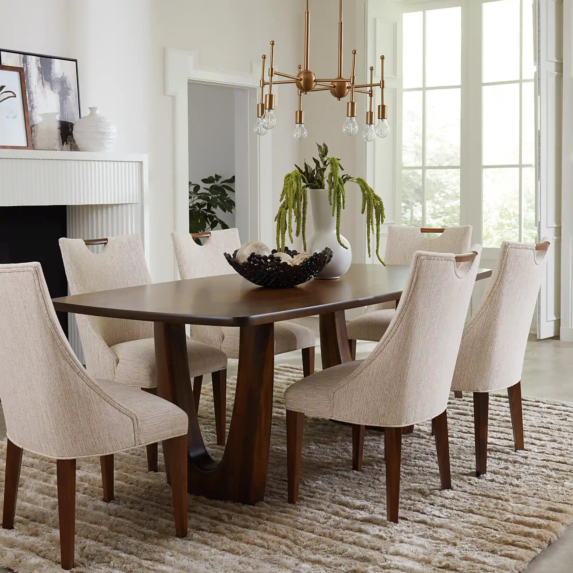 Hoosier Timbercraft Kennedy Solid Wood Dining Table