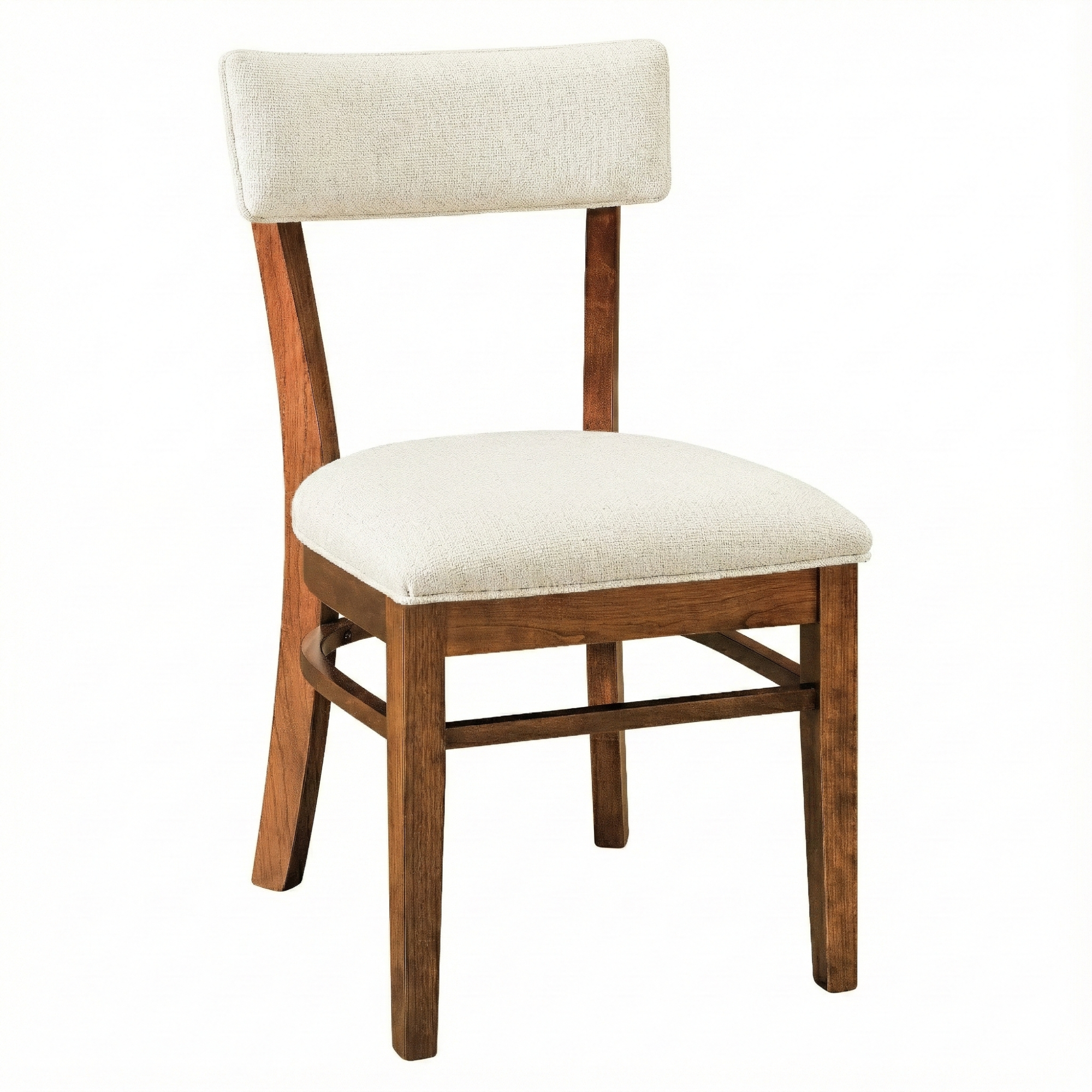 Miller Side Chair in Malaguania Stain with Knit Fabric