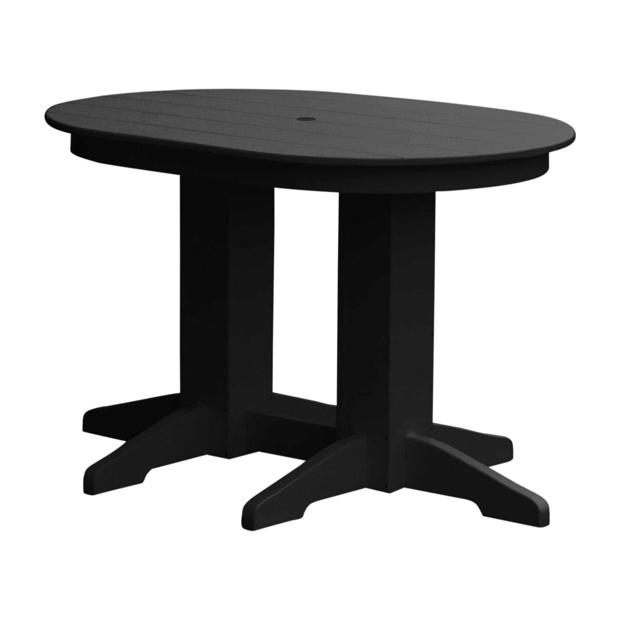 Keystone Amish Co. Poly Composite Oval Outdoor Dining Table