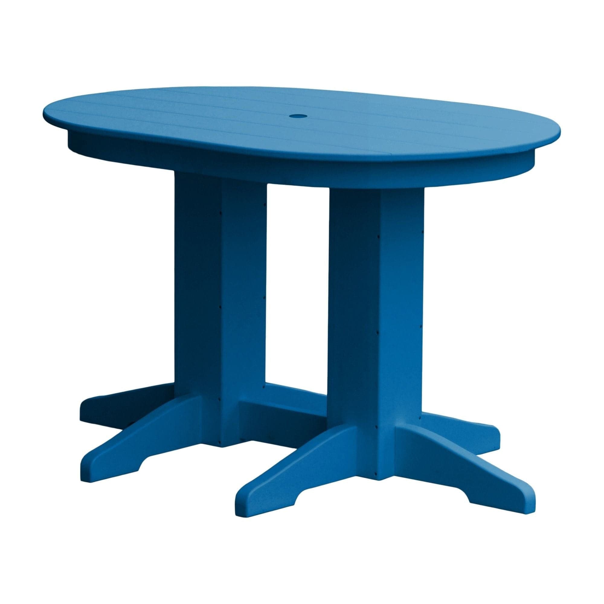 Keystone Amish Co. Poly Composite Oval Outdoor Dining Table