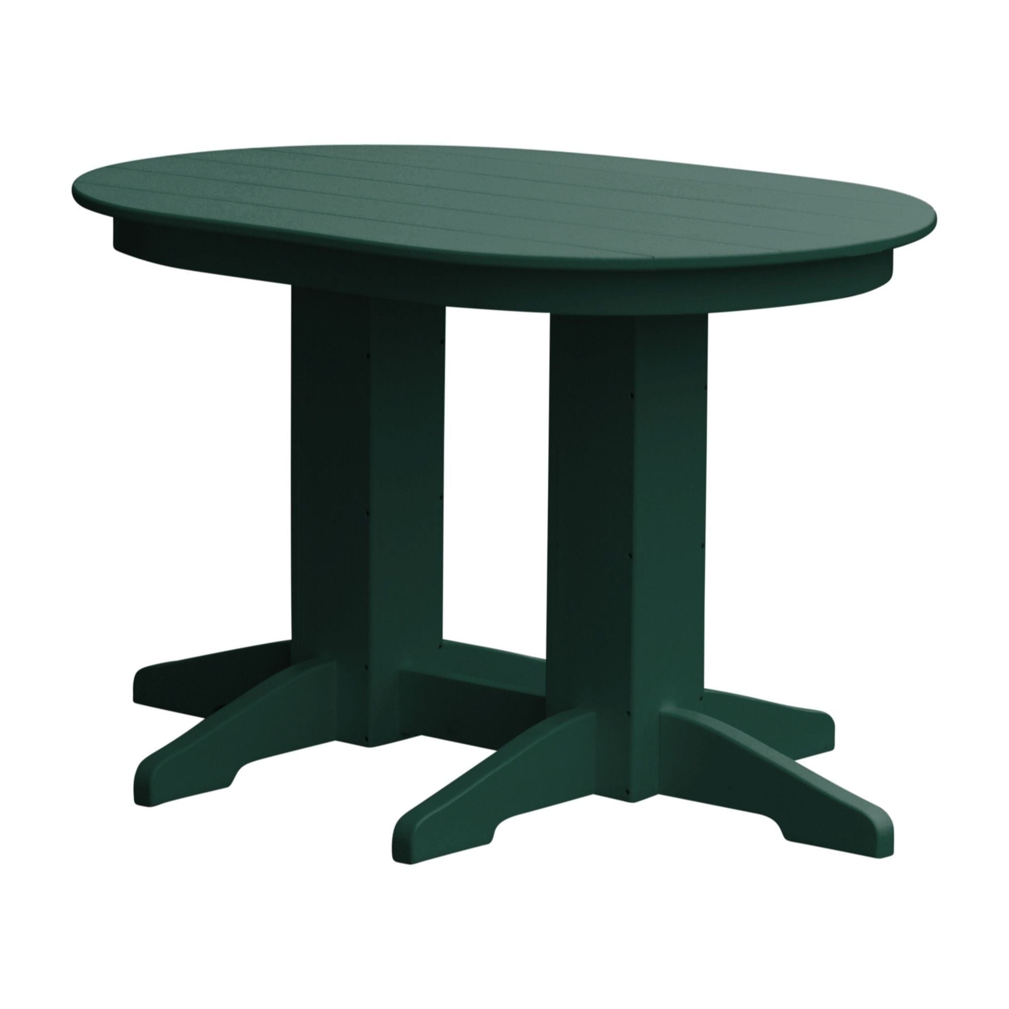 Keystone Amish Co. Poly Composite Oval Outdoor Dining Table