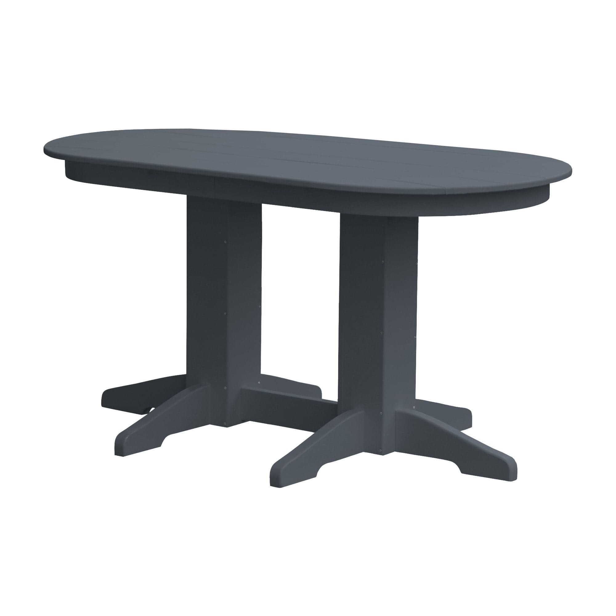 Keystone Amish Co. Poly Composite Oval Outdoor Dining Table