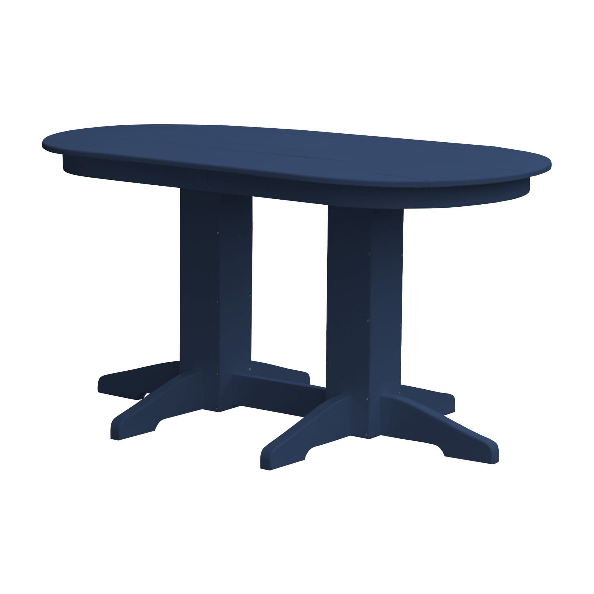 Keystone Amish Co. Poly Composite Oval Outdoor Dining Table