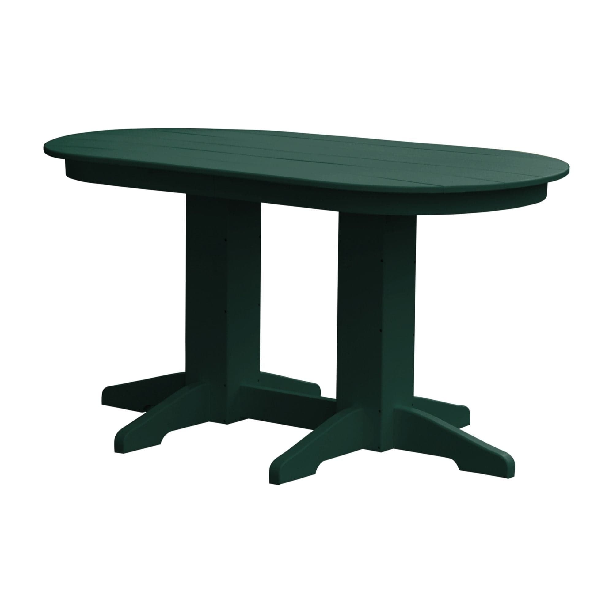 Keystone Amish Co. Poly Composite Oval Outdoor Dining Table