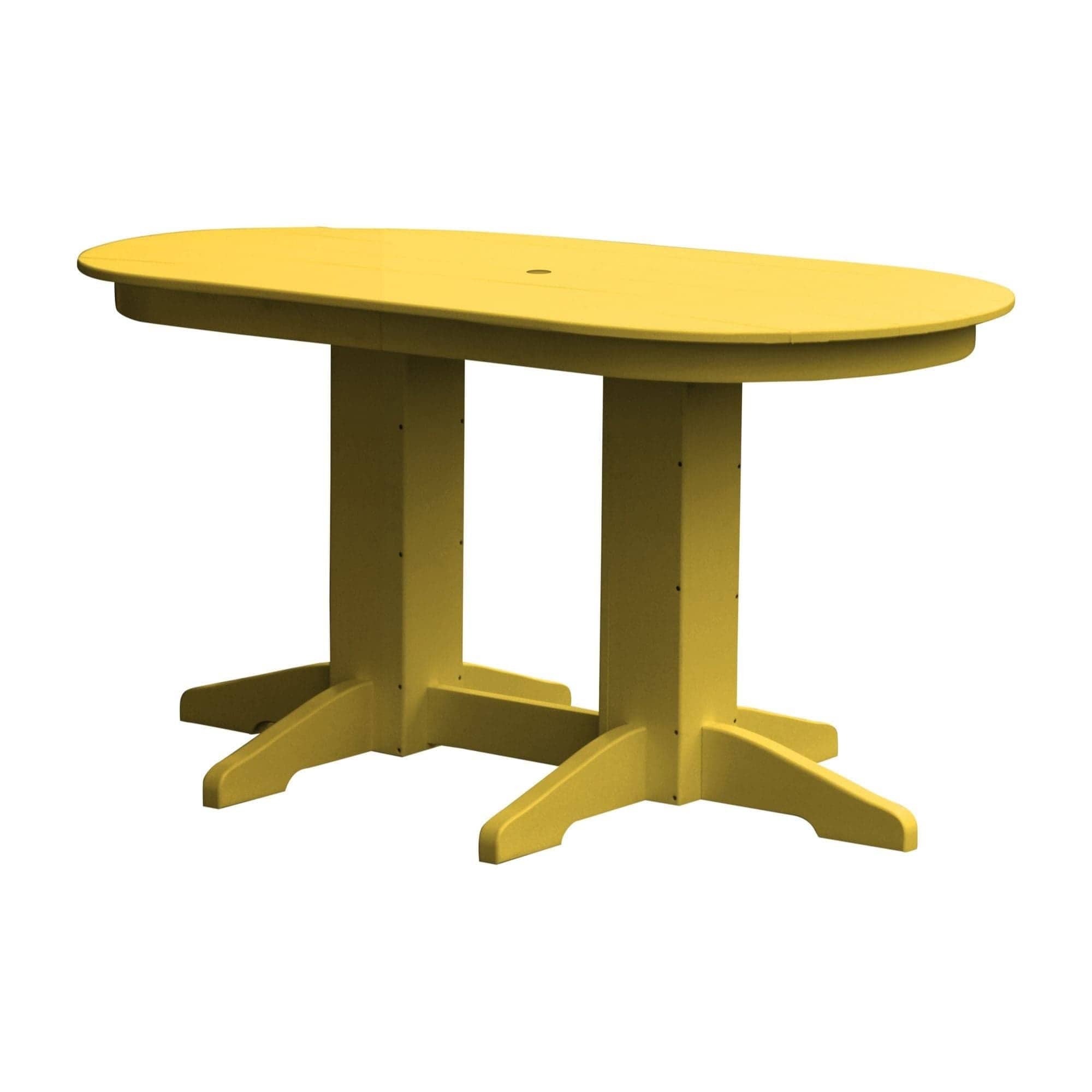 Keystone Amish Co. Poly Composite Oval Outdoor Dining Table