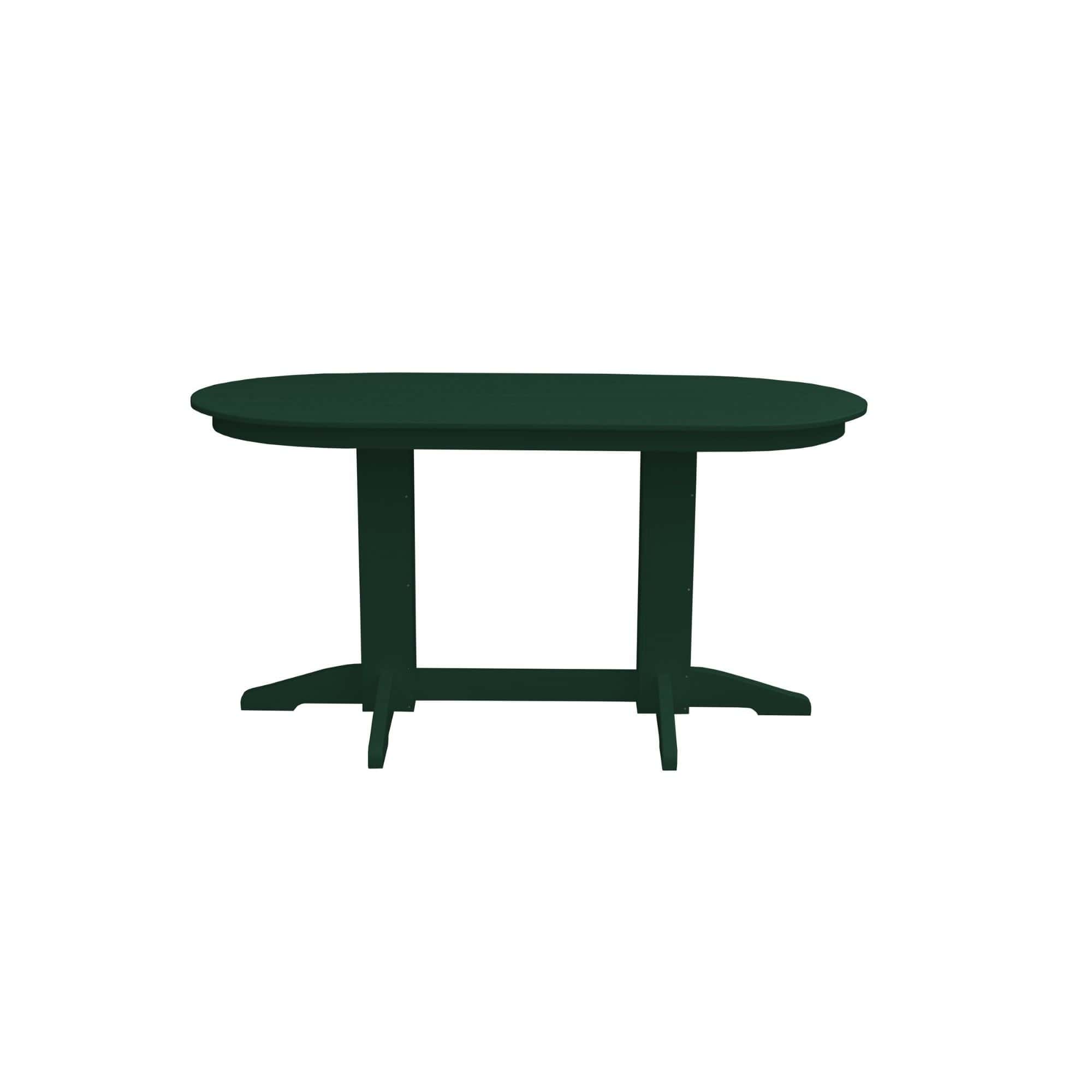 Keystone Amish Co. Poly Composite Oval Outdoor Dining Table