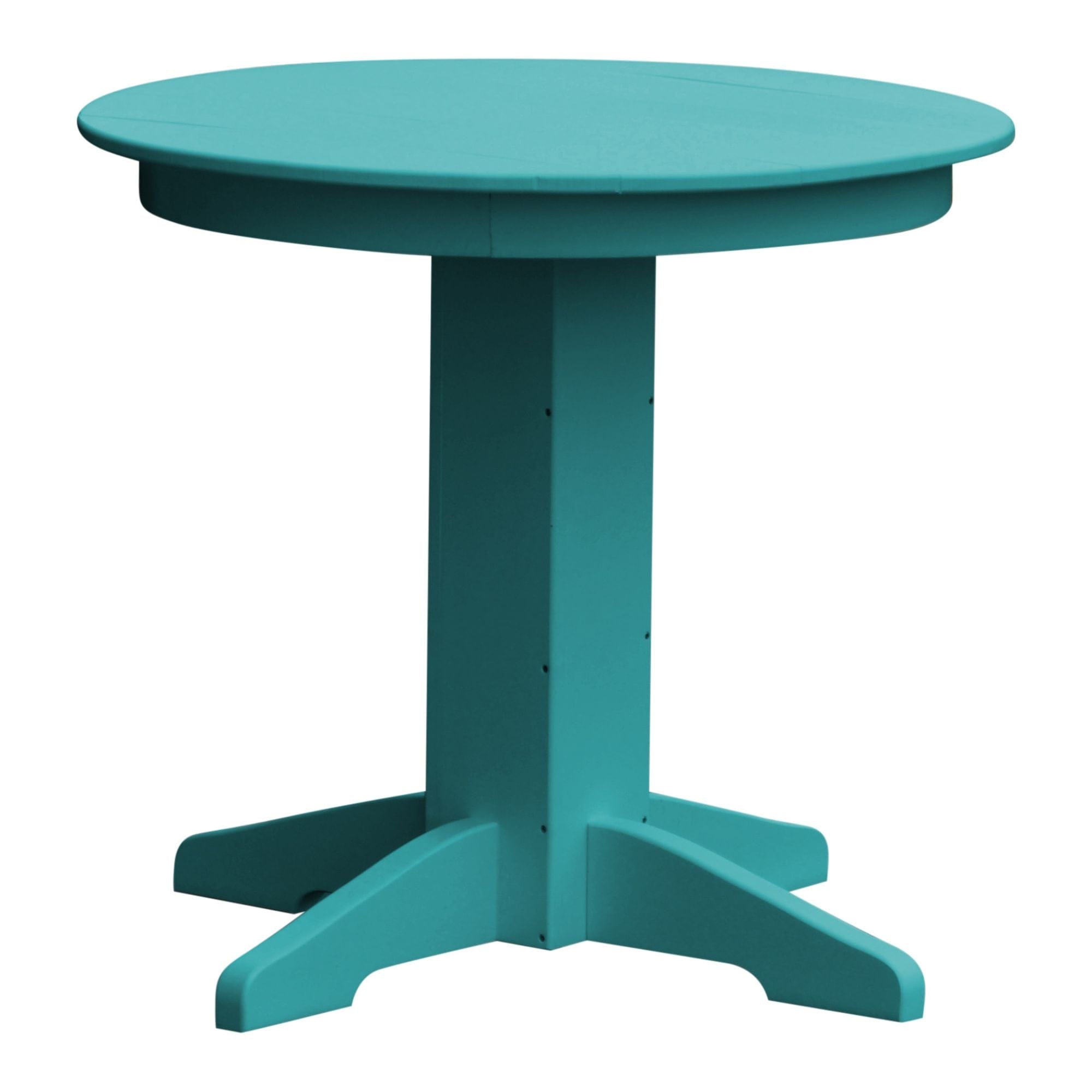 Keystone Amish Co. Poly Lumber Round Outdoor Dining Table