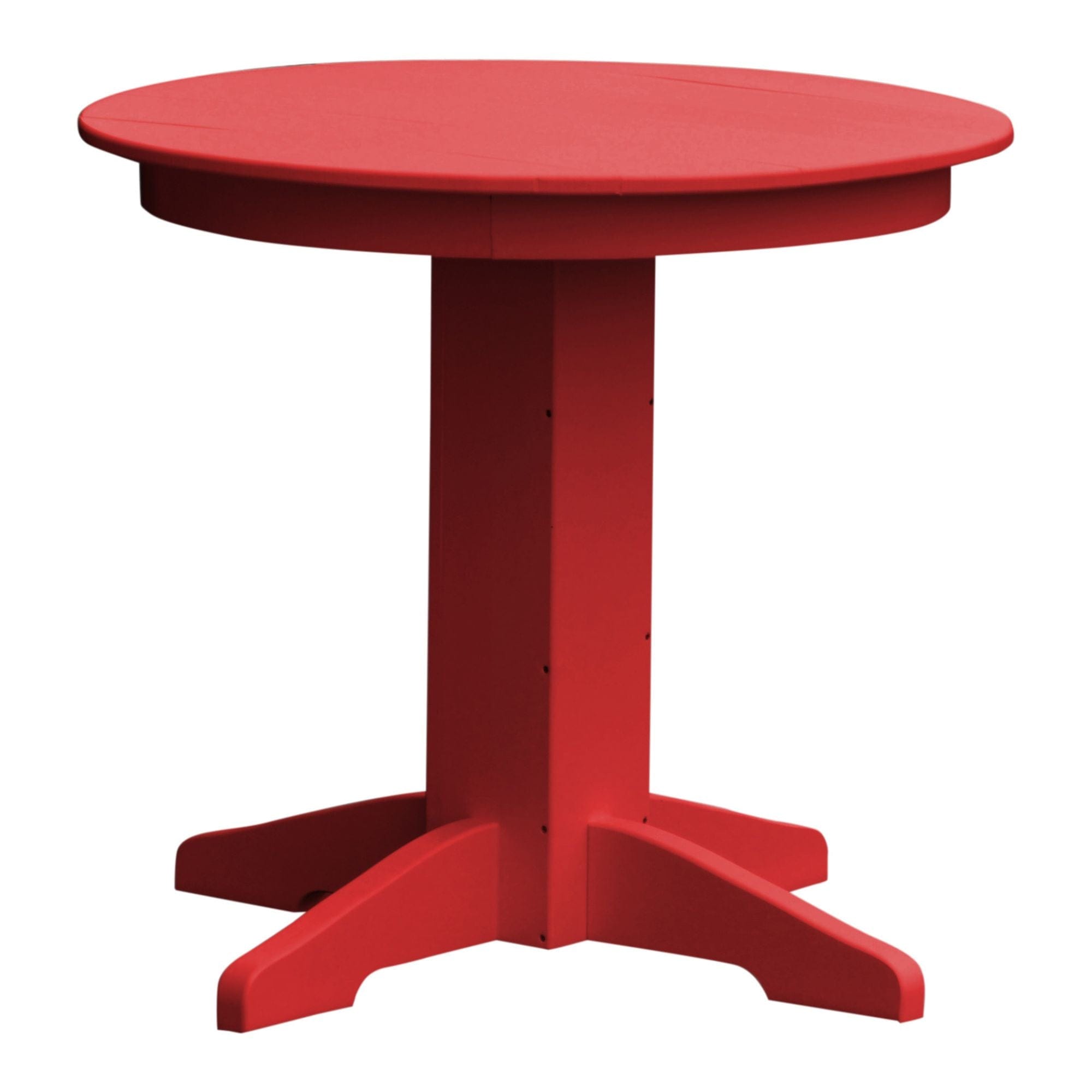 Keystone Amish Co. Poly Lumber Round Outdoor Dining Table