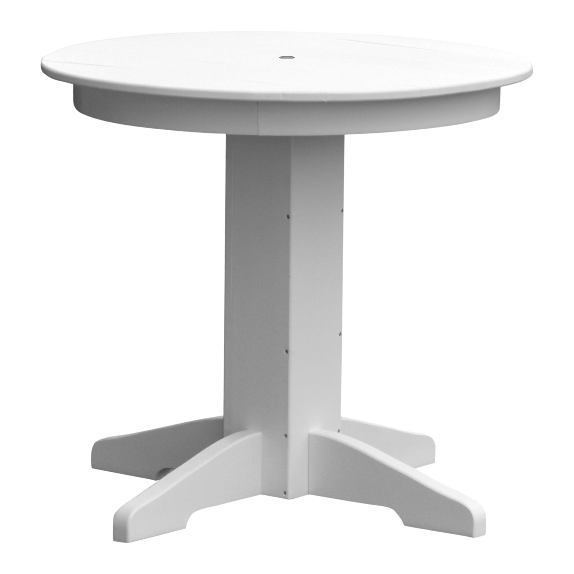 Keystone Amish Co. Poly Lumber Round Outdoor Dining Table