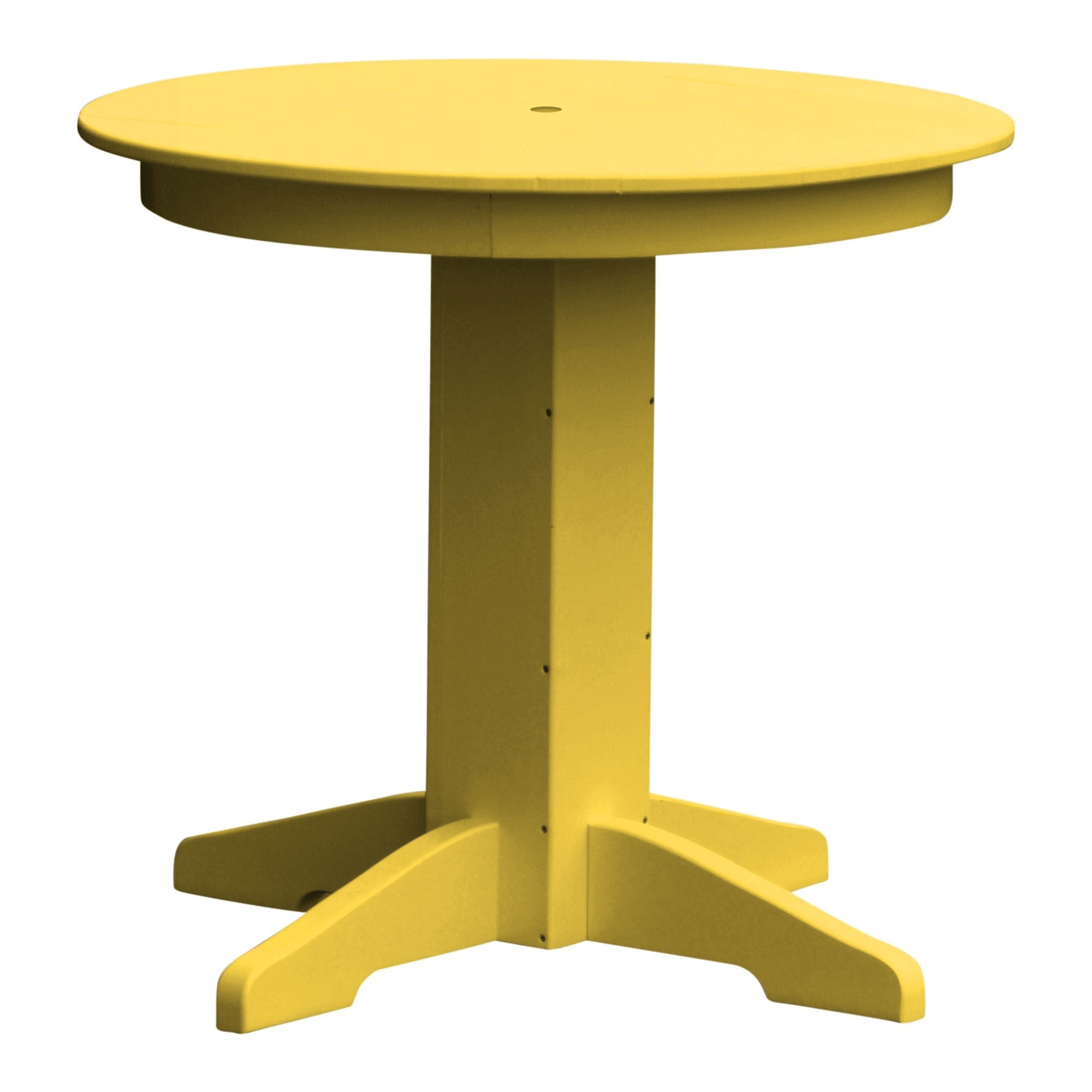 Keystone Amish Co. Poly Lumber Round Outdoor Dining Table