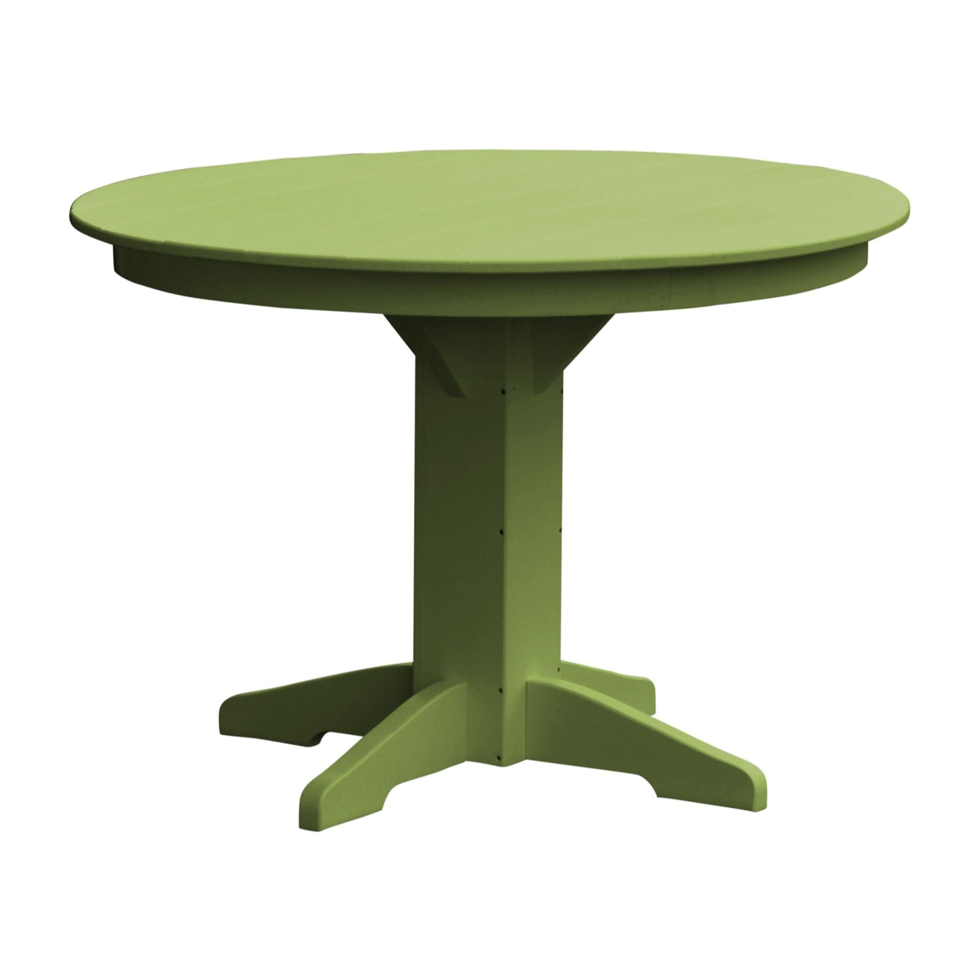 Keystone Amish Co. Poly Lumber Round Outdoor Dining Table