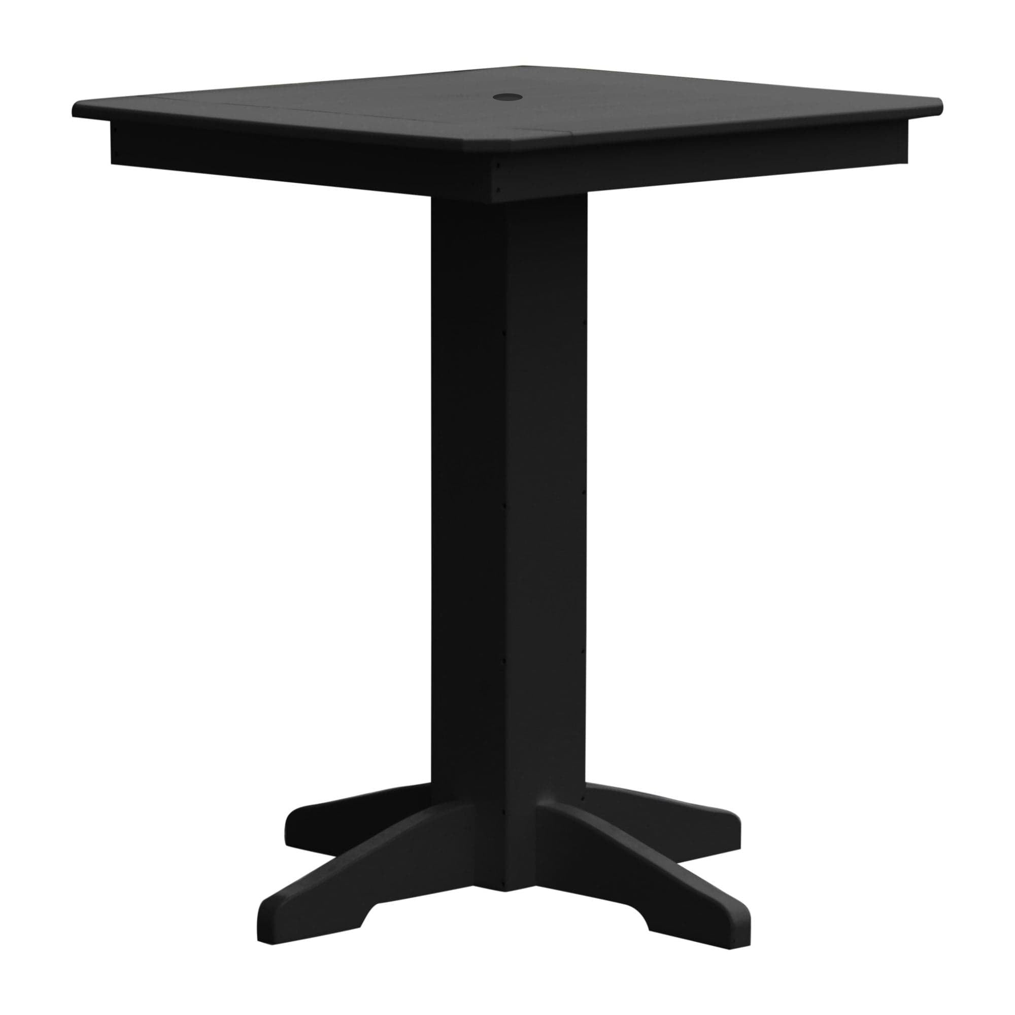 Keystone Amish Co. Square Poly Outdoor Bar Height Table