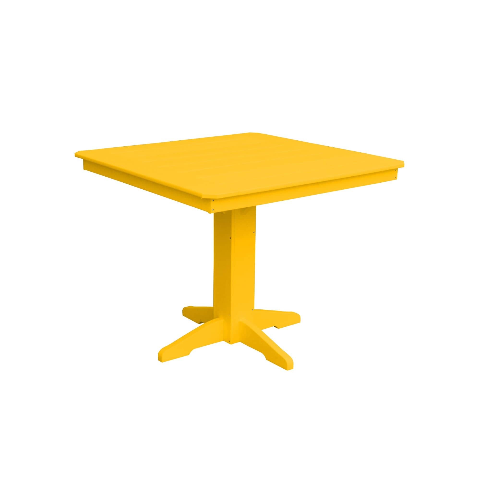 Keystone Amish Co. Square Poly Outdoor Counter Height Table