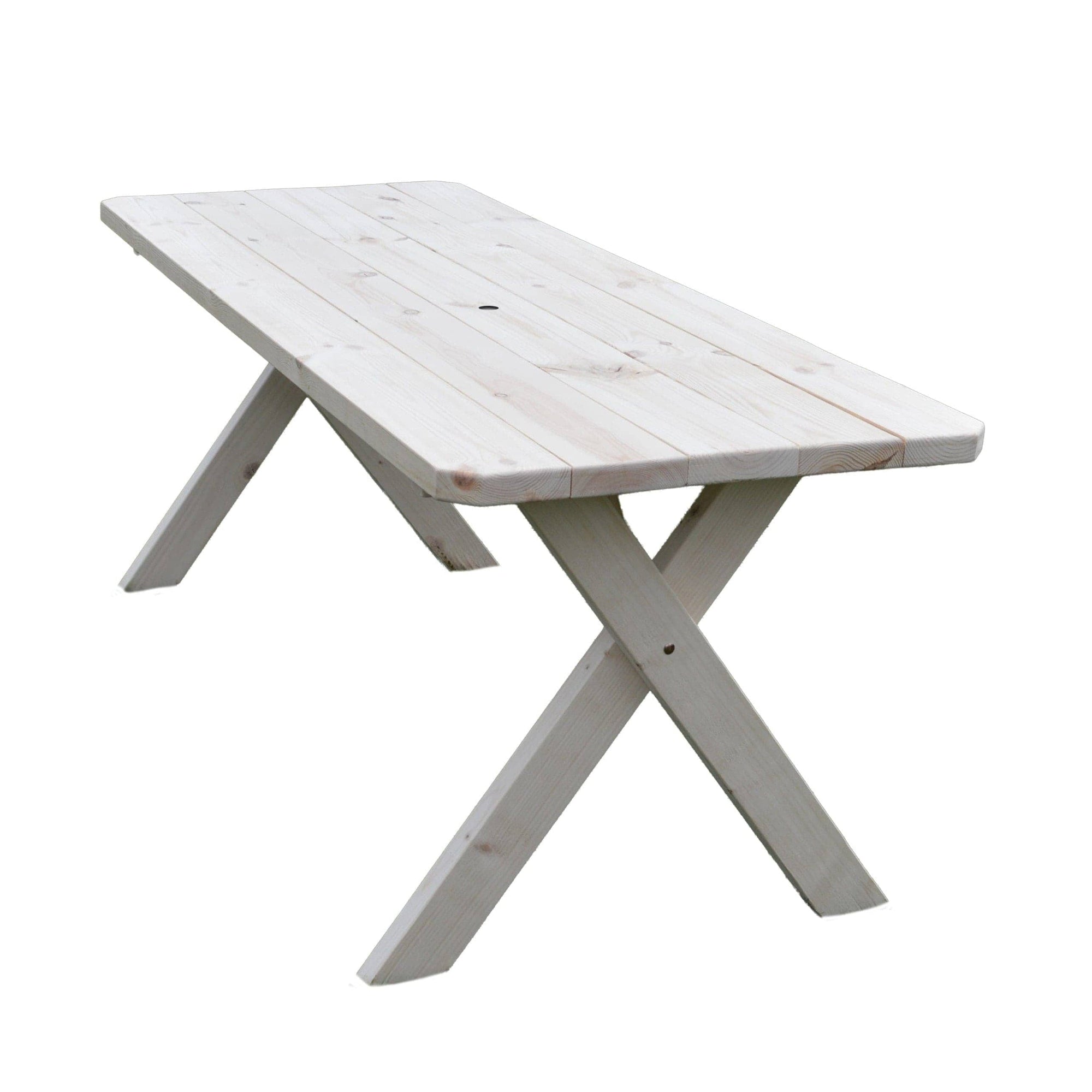 Keystone Amish Co. Spruce Crossleg Outdoor Dining Table