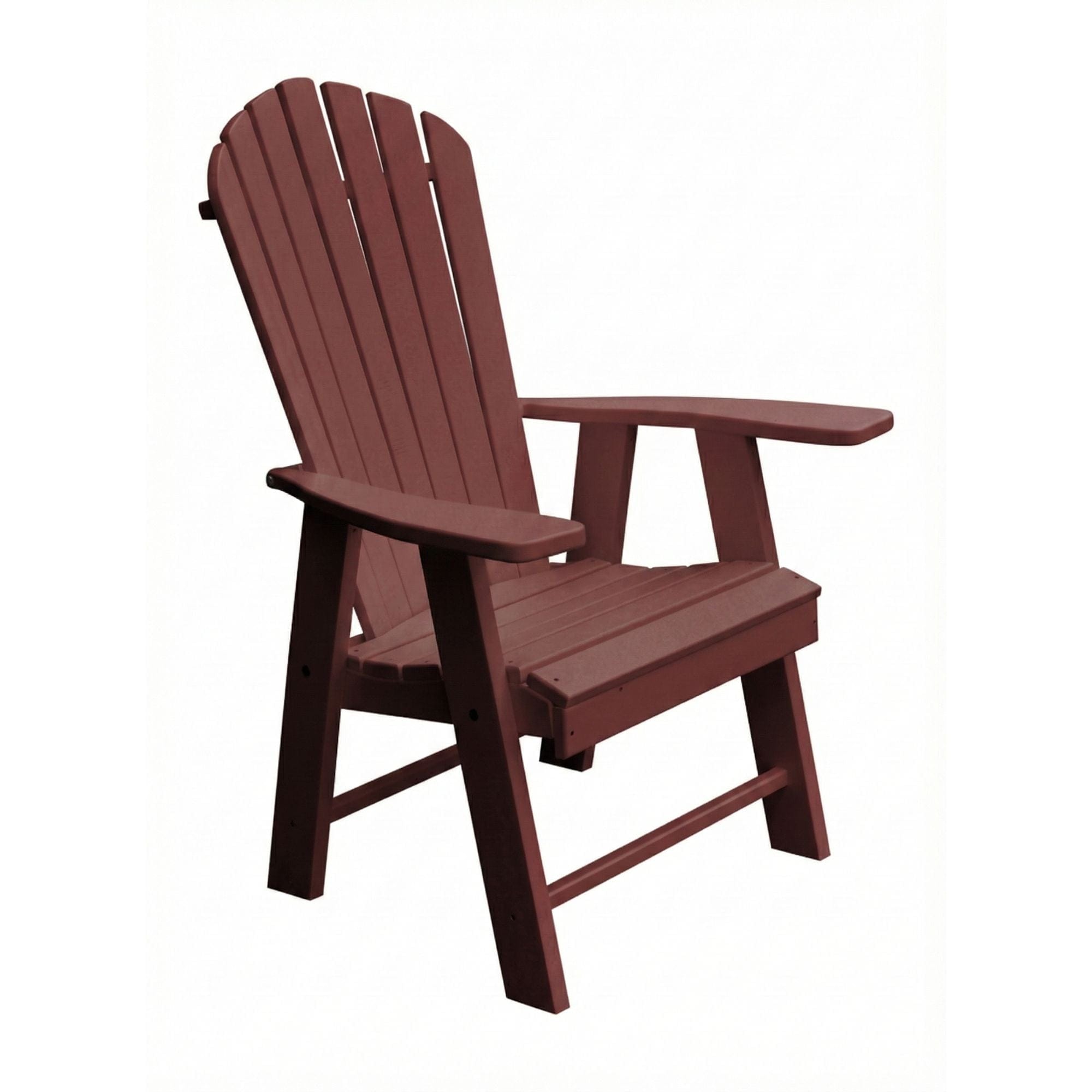 Keystone Amish Co. Poly Lumber Upright Adirondack Arm Chair
