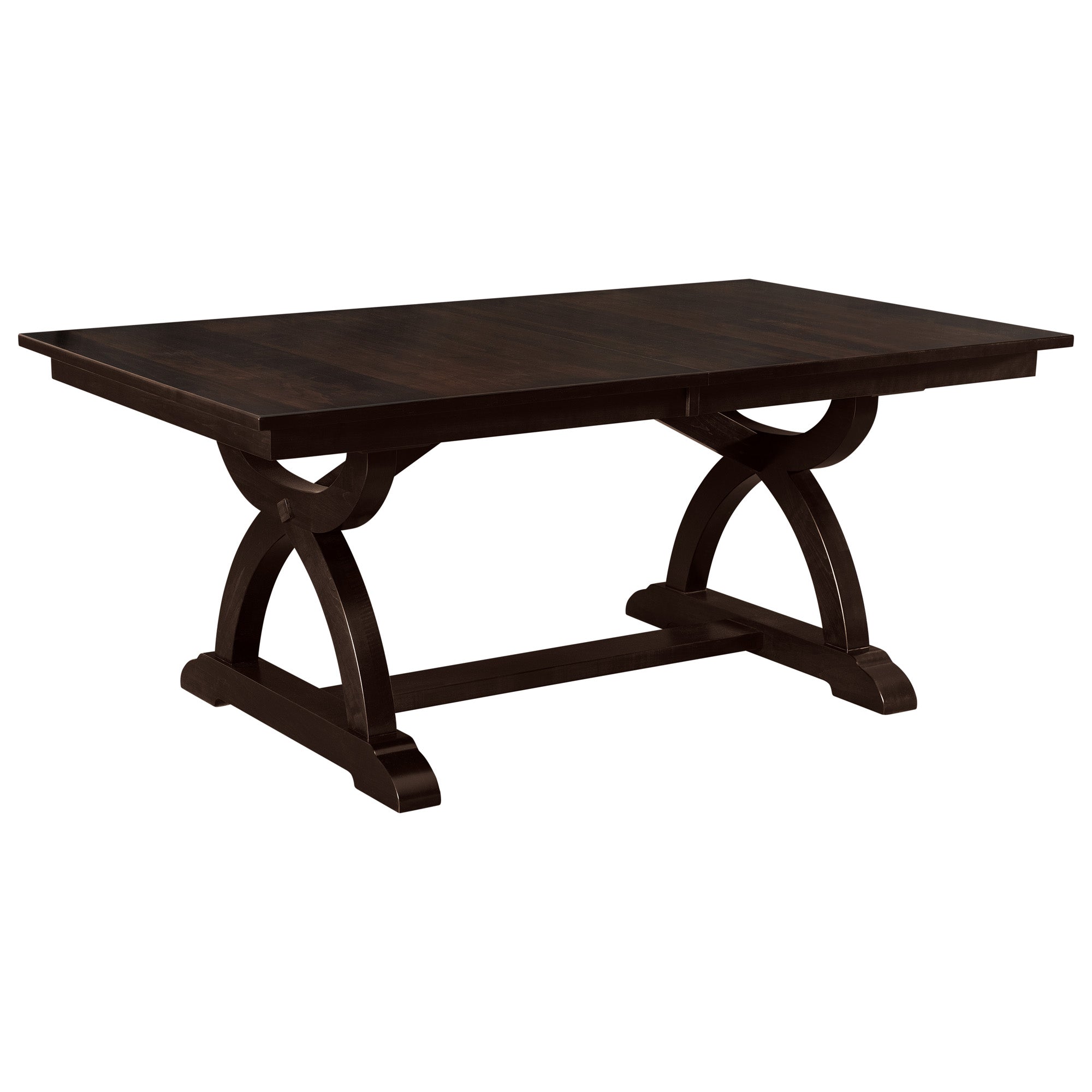 Hoosier Timbercraft Windsor Amish Extension Dining Table