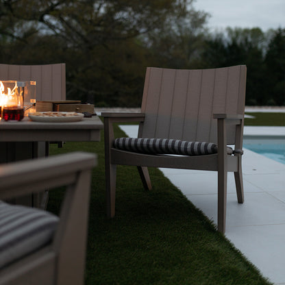 Berlin Gardens Mayhew Outdoor Poly Lumber Chat Chair