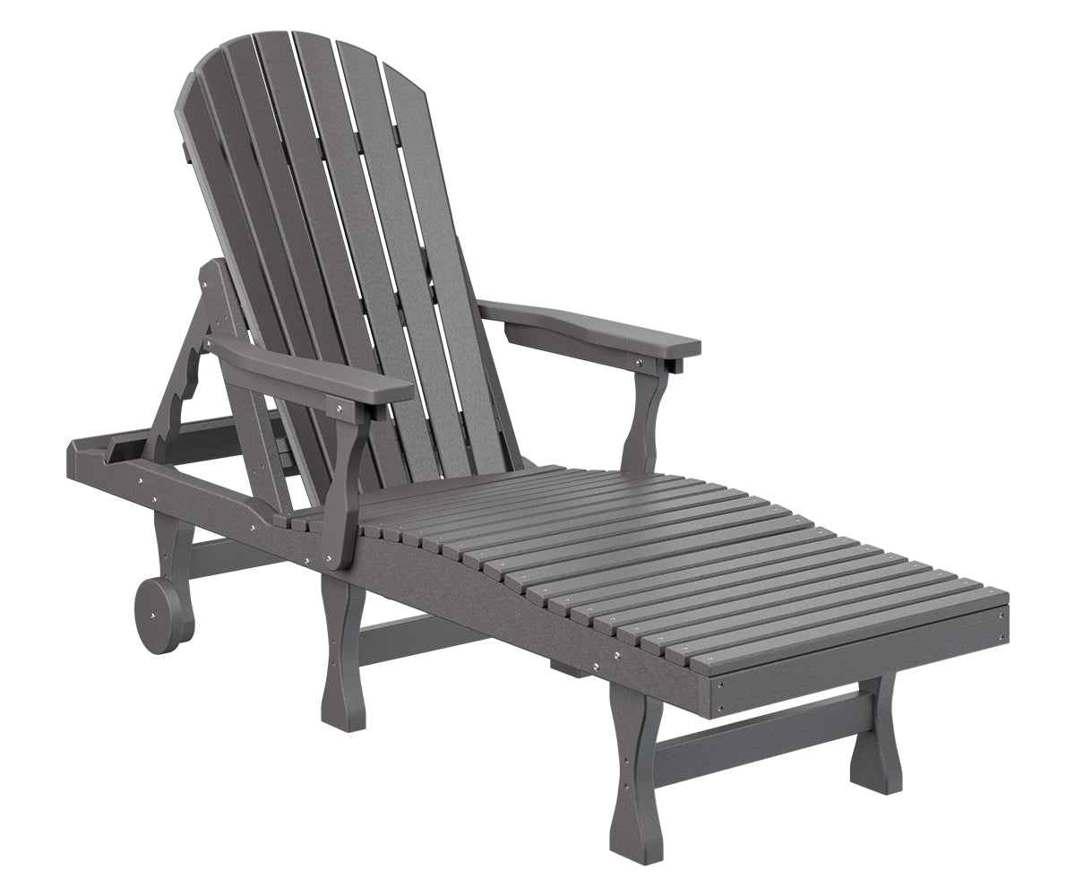 Berlin Gardens Comfo Back Poly Lumber Chaise Lounge