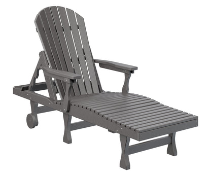 Berlin Gardens Comfo Back Poly Lumber Chaise Lounge