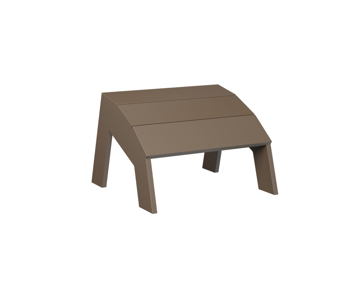 Berlin Gardens Nordic Outdoor Poly Lumber Adirondack Footstool