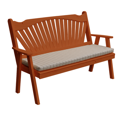 Keystone Amish Co. Sunburst Wooden Garden Bench