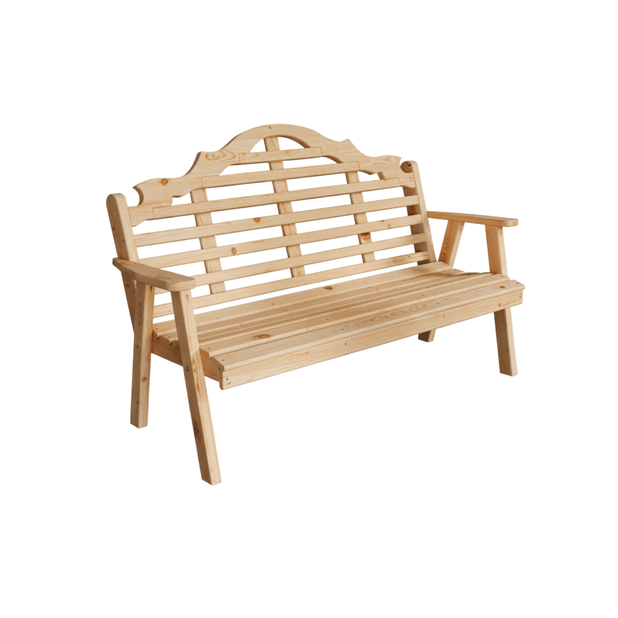 Keystone Amish Co. Milan Wooden Garden Bench