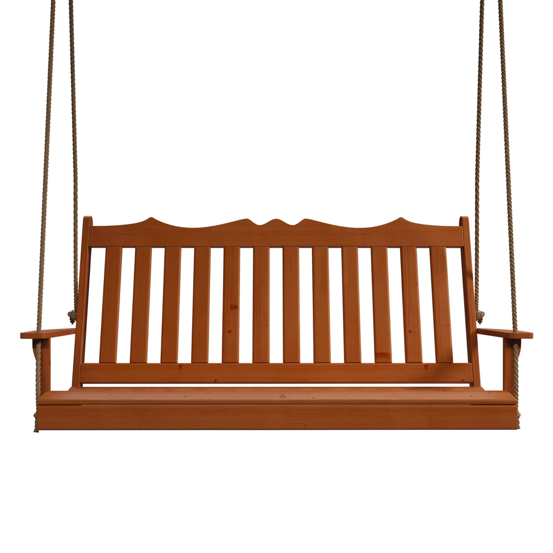 Keystone Amish Co. 5 Foot York Porch Swing, Cedar Stain
