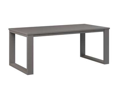 Berlin Gardens Nordic Outdoor Poly Lumber Rectangular Coffee Table