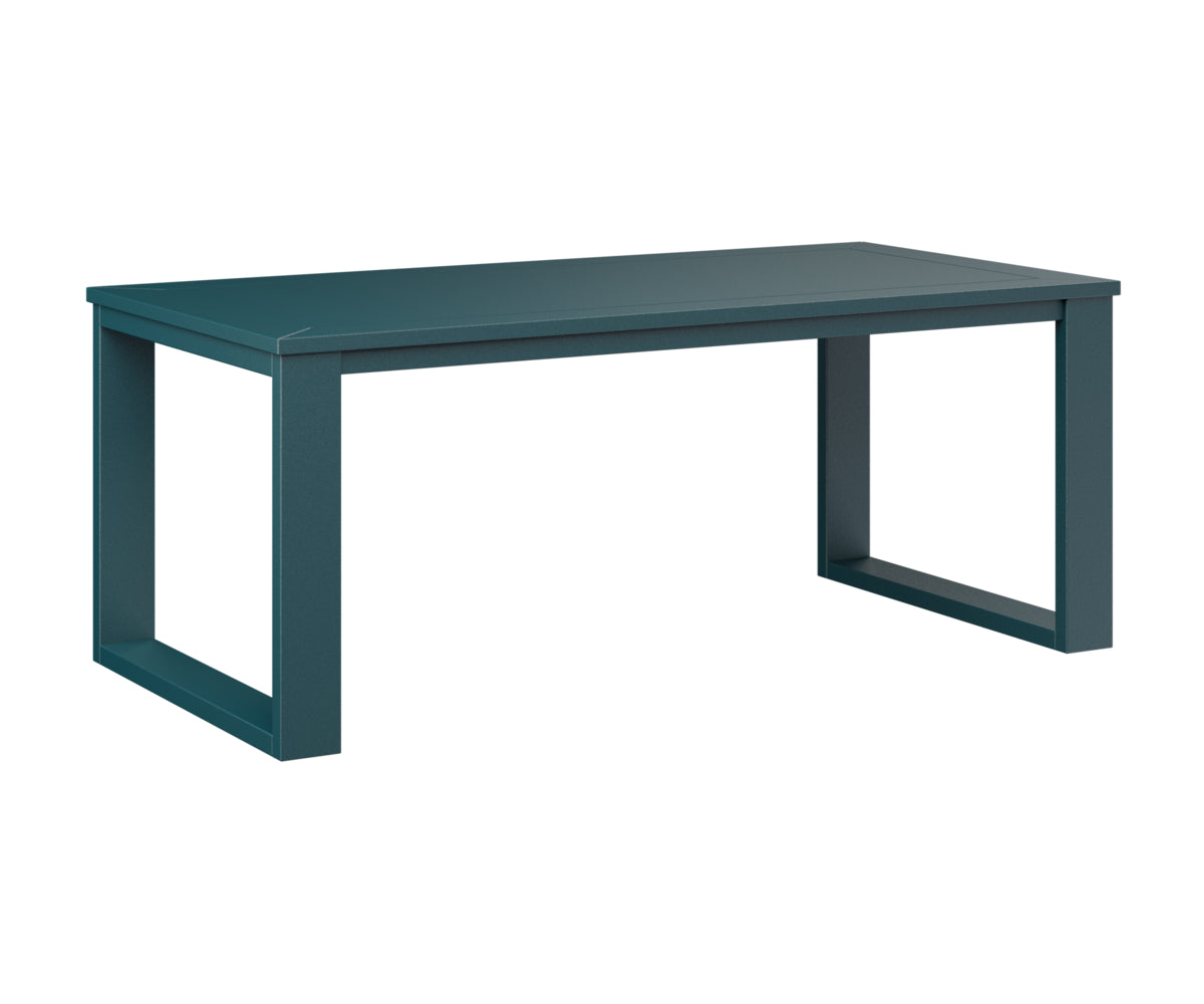 Berlin Gardens Nordic Outdoor Poly Lumber Rectangular Coffee Table