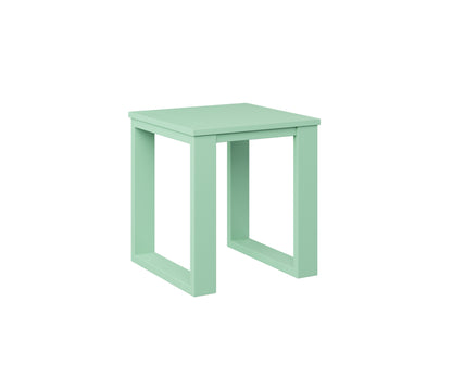 Berlin Gardens Nordic Outdoor Poly Lumber Square End Table