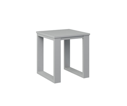 Berlin Gardens Nordic Outdoor Poly Lumber Square End Table