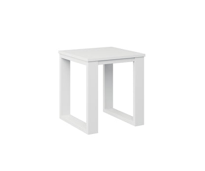 Berlin Gardens Nordic Outdoor Poly Lumber Square End Table