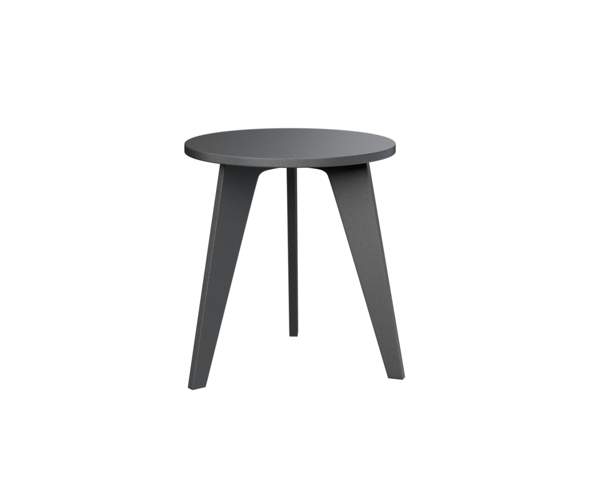 Berlin Gardens Nordic Outdoor Poly Lumber Round End Table