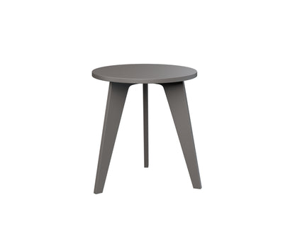 Berlin Gardens Nordic Outdoor Poly Lumber Round End Table