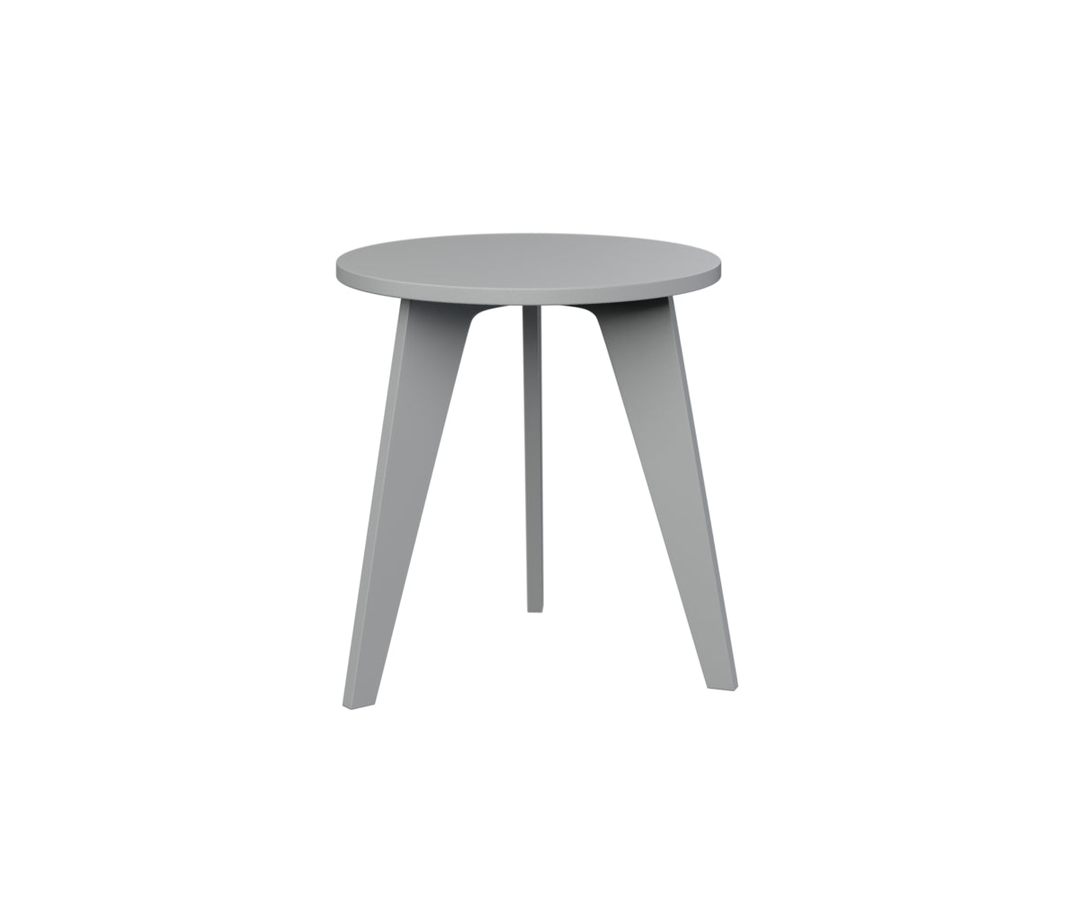 Berlin Gardens Nordic Outdoor Poly Lumber Round End Table