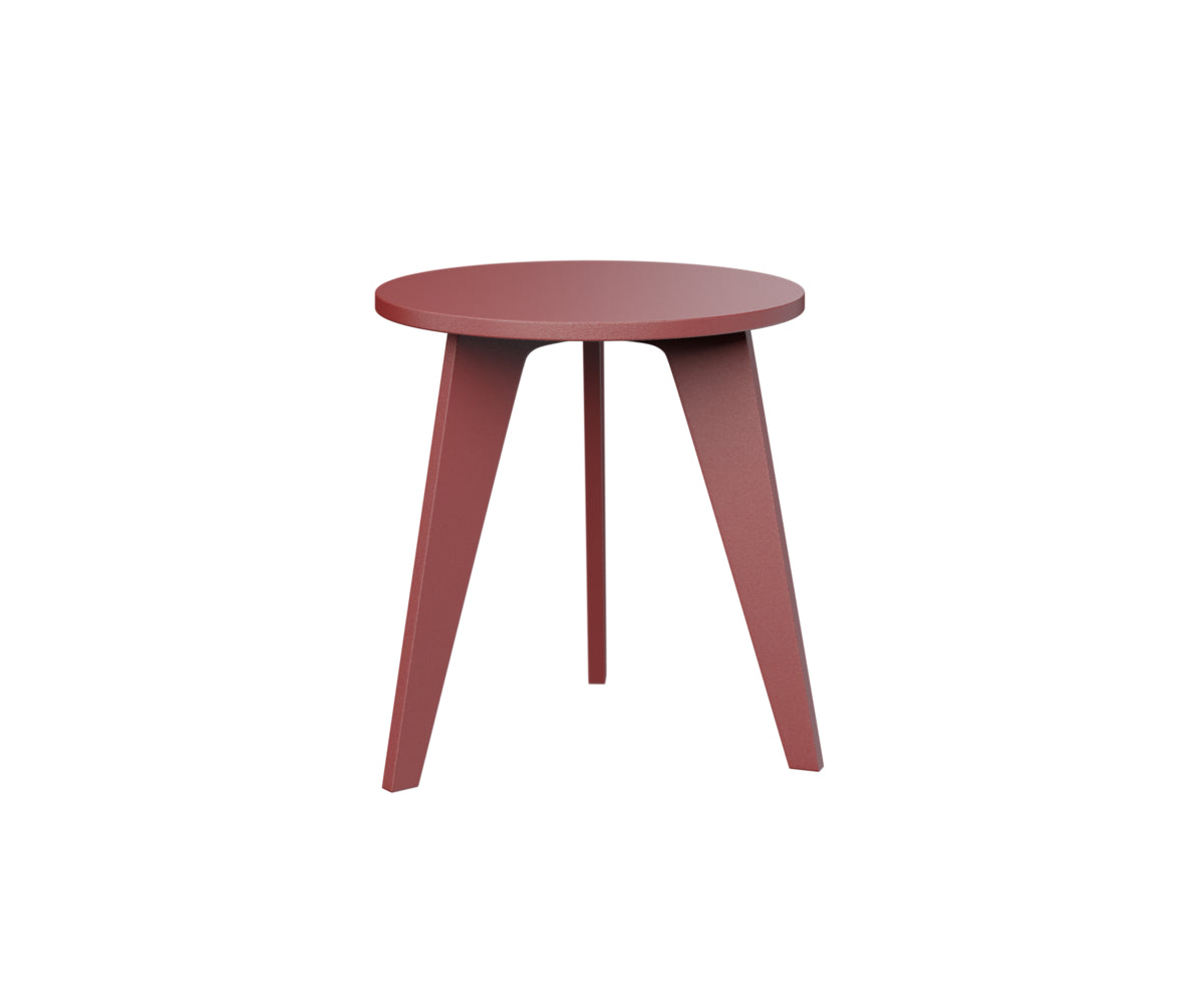 Berlin Gardens Nordic Outdoor Poly Lumber Round End Table