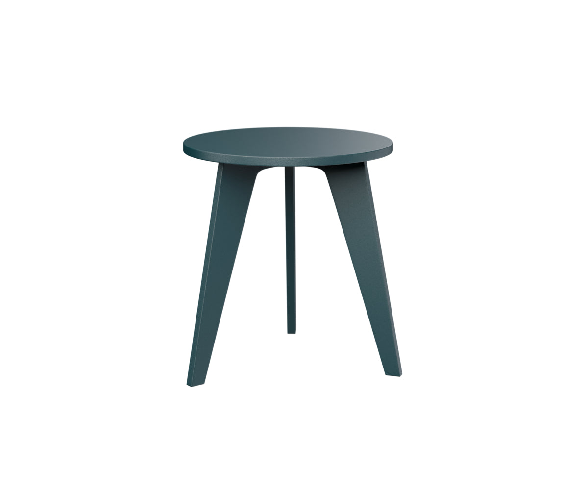 Berlin Gardens Nordic Outdoor Poly Lumber Round End Table