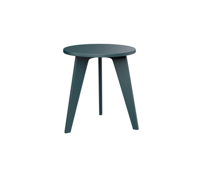 Berlin Gardens Nordic Outdoor Poly Lumber Round End Table