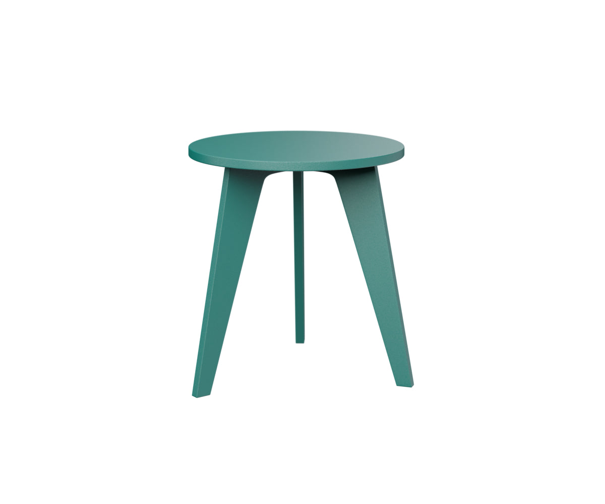 Berlin Gardens Nordic Outdoor Poly Lumber Round End Table