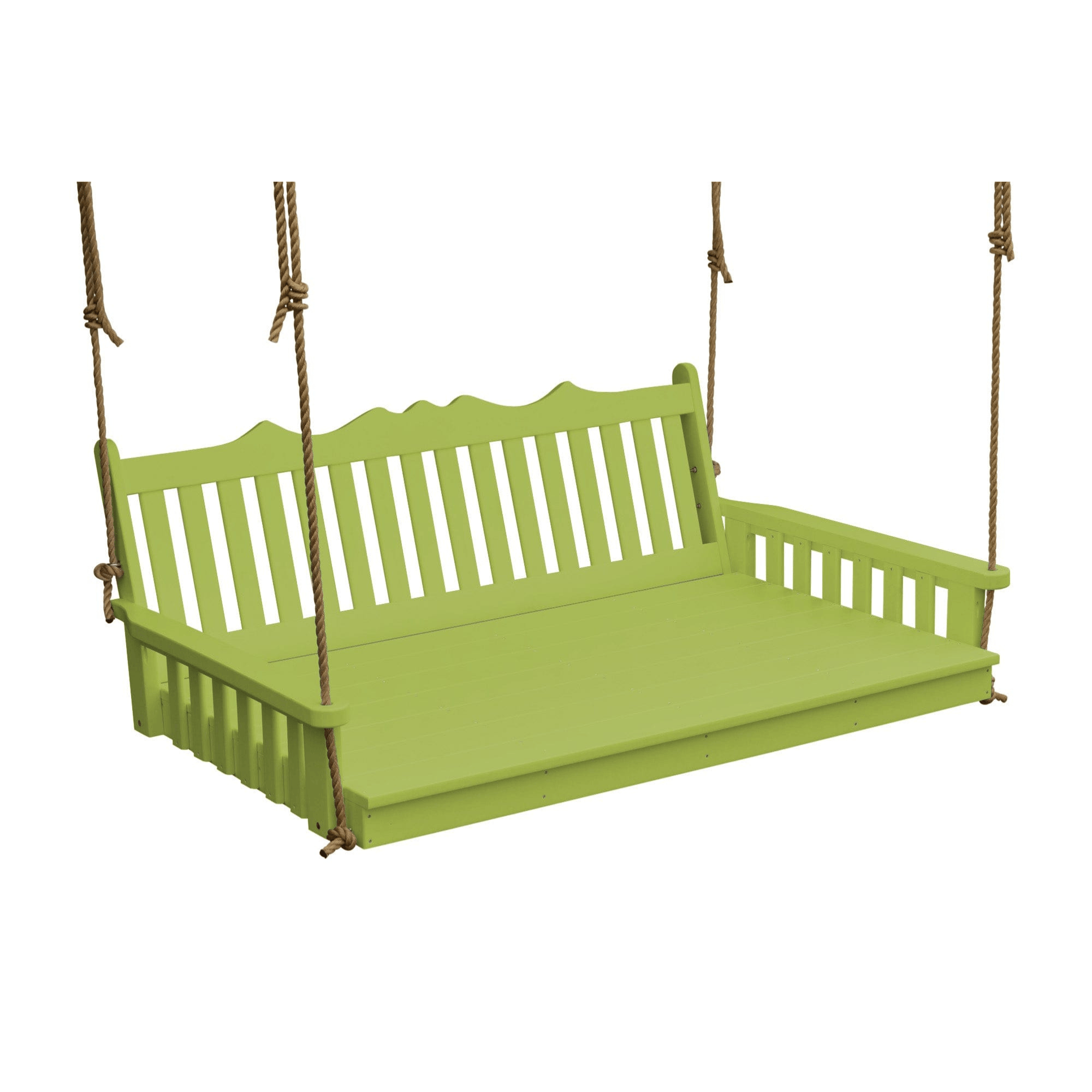 Keystone Amish Co. York Recycled Plastic Swing Bed