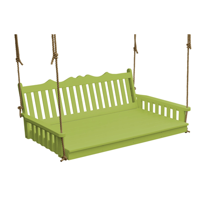 Keystone Amish Co. York Recycled Plastic Swing Bed