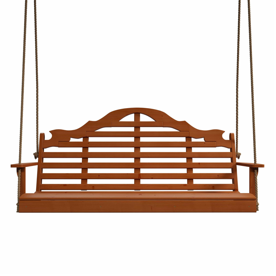 Keystone Amish Co. 6 Foot Milan Porch Swing, Cedar Stain