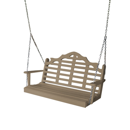 Keystone Amish Co. Milan Recycled Plastic Porch Swing