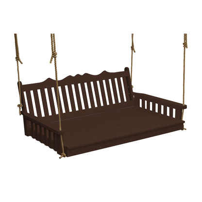 Keystone Amish Co. York Recycled Plastic Swing Bed