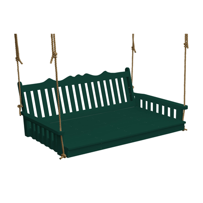 Keystone Amish Co. York Recycled Plastic Swing Bed