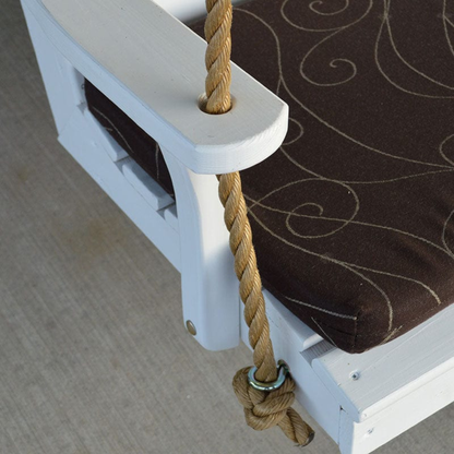 Keystone Amish Co. 4 Foot York Porch Swing, Cedar Stain